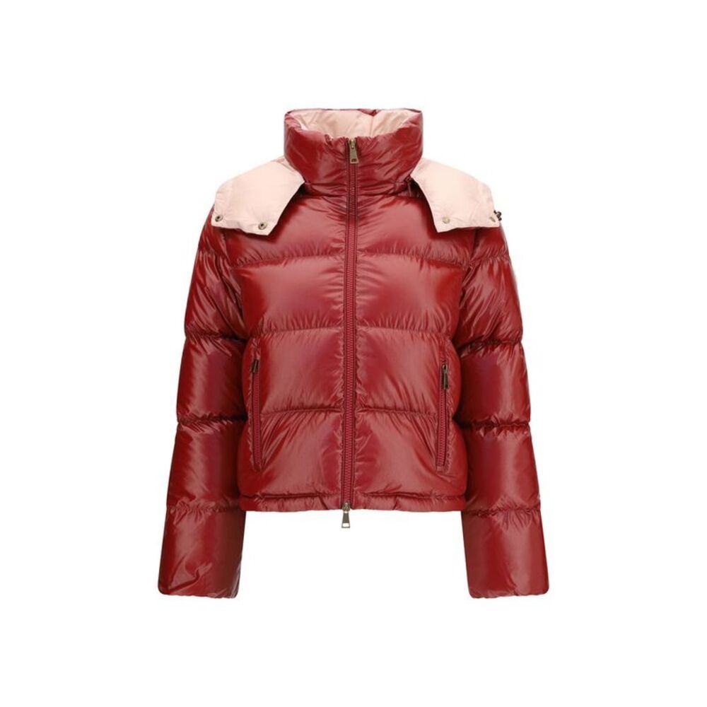 Moncler Red Goose Down Full-Length Women's Jacket